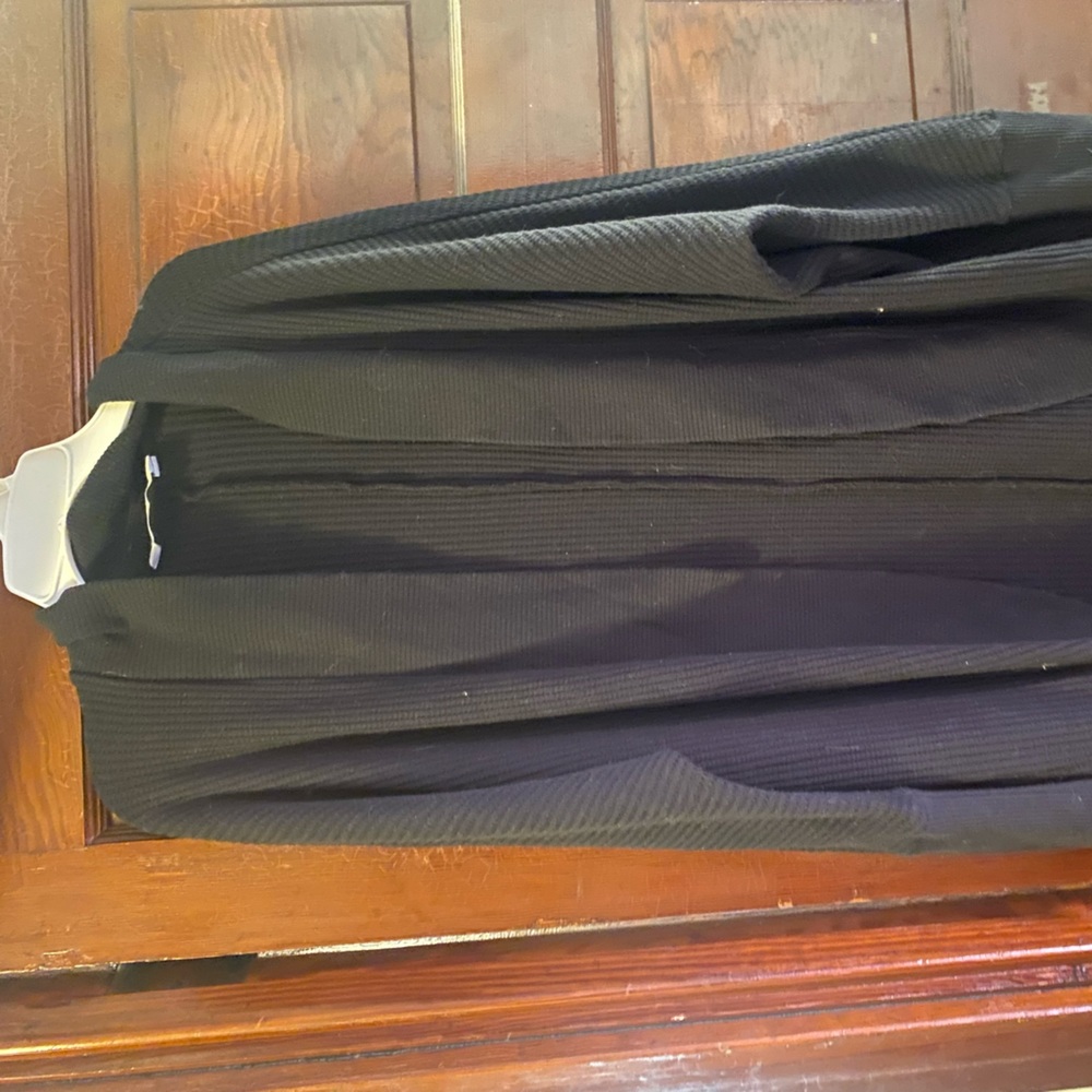 Small black cardigan